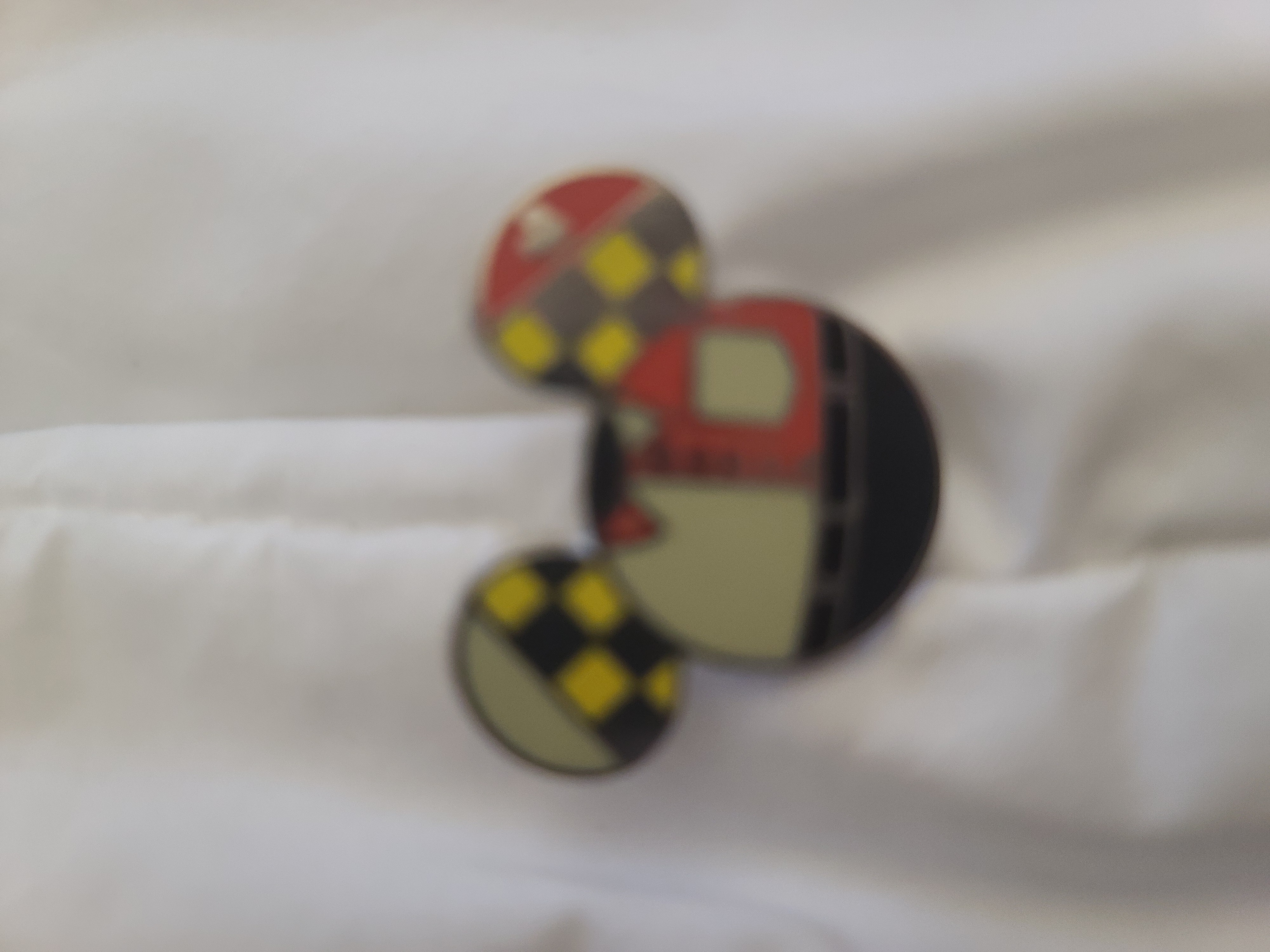 Disney WDW HM Epcot Cast Costume Mickey Head Icons Test Track Pin Hidden Mickey