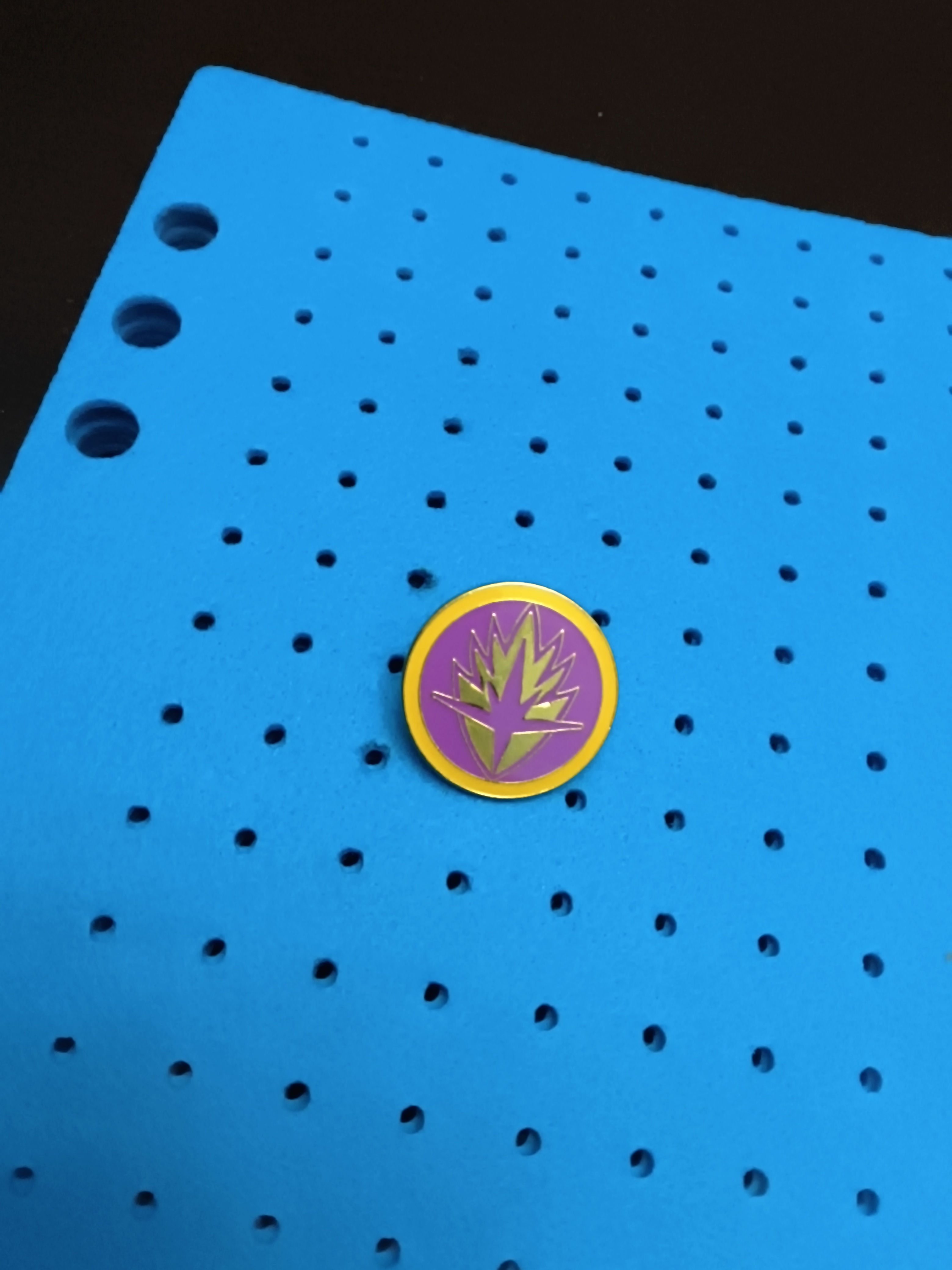 Disney Pin 150639 SDR Guardians of the Galaxy Logo Avengers Marvel Groot purple