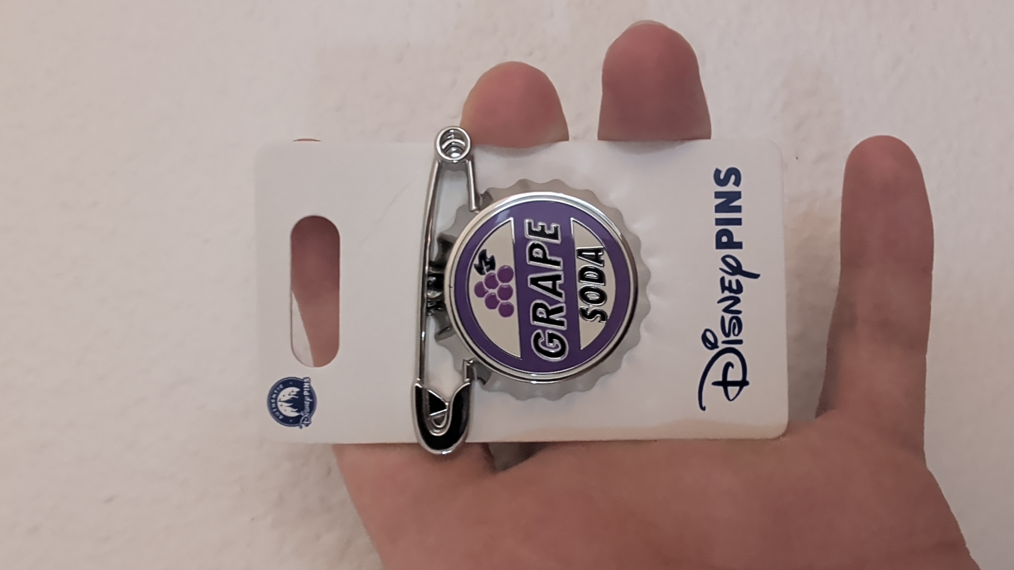 2026 Disney Parks Pixar Up Grape Soda Ellie Badge Pin