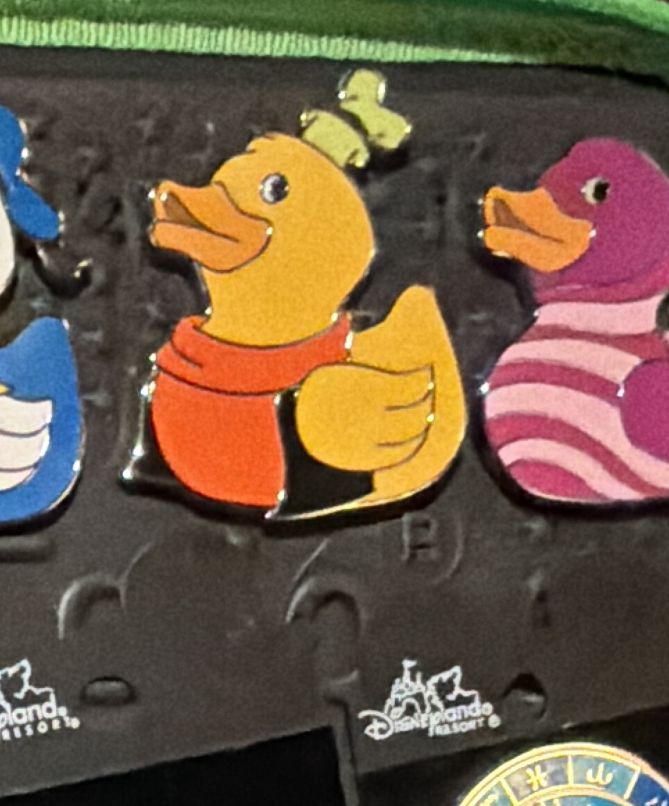 Disney Parks 2025 Ducks Of Disney Mystery Pins - You Choose