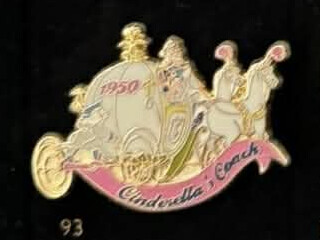 Disney 100 Years of Dreams LE Pin #93 Princess Cinderella Cinderella's Coach NOC