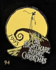 Disney 100 Years of Dreams Jack Skellington Pin #94 Nightmare Before Christmas