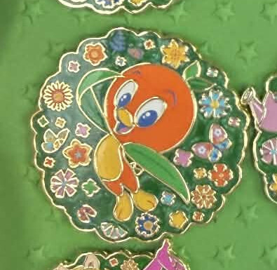 2026 Flower & Garden Festival Mystery Box Limited Release Pin - Orange Bird 