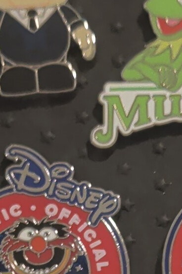 Disney Pin The Muppets with Mickey Mouse Ears 2009 Booster 7 Pins