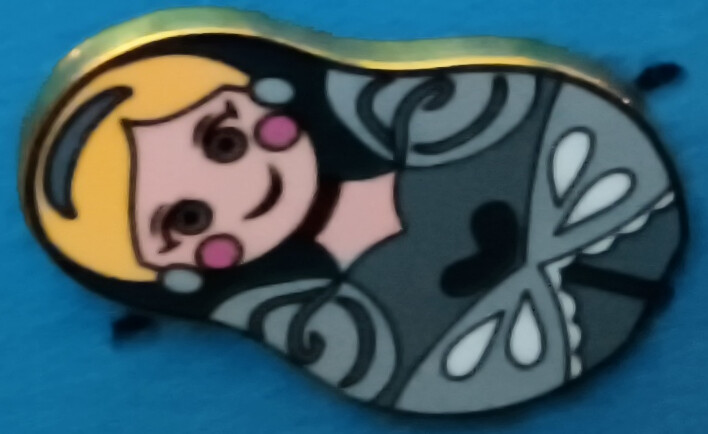 Disney Pin Trading Matryoshka Nesting Dolls #101918 - Aurora Sleeping Beauty