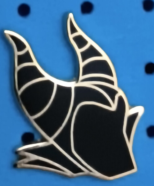 DIsney Character Hats Mystery Collection Maleficent Pin