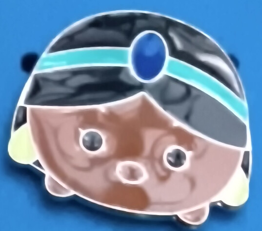 Disney Trading Pin Princess Jasmine from Aladdin Tsum Tsum Mystery Pin Pack 2017