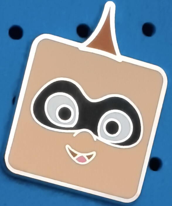 2019 - DISNEY Character Squares Trading Pin - JACK JACK - The INCREDIBLES (D12)