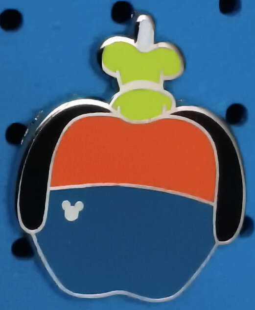 Goofy Character Candy Apples 2015 Hidden Mickey WDW Disney Pin 108480
