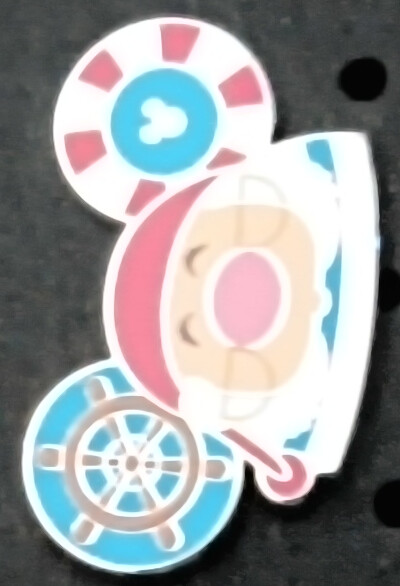 Disney Hidden Mickey Mr. Smee Ear Hats Pin Wave B 2025