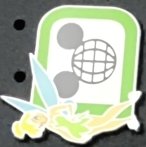 2025 Walt Disney World WDW Hidden Mickey Pin-Wave B-Tinkerbell D