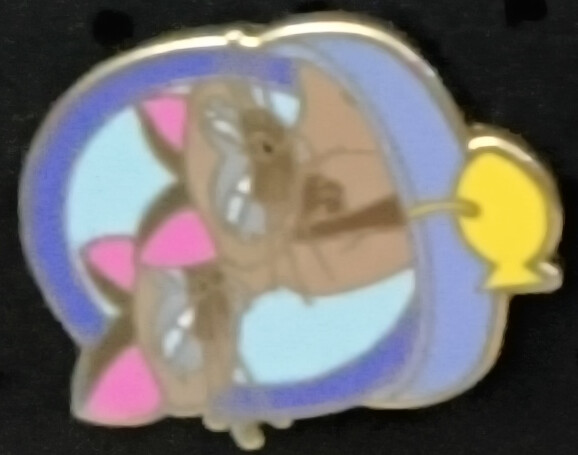2013 Disney Magical Mystery Pin Series #5 Cat Collar Si & Am Lady and The Tramp