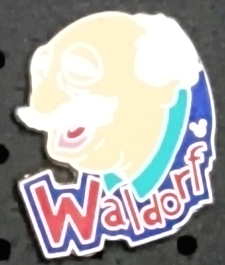 Disney Pin 59007 WDW Hidden Mickey 2007 Series 2 Muppet Collection Waldorf