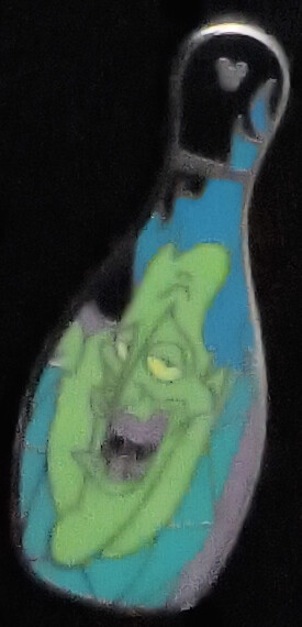 Walt Disney Emperor's New Groove Bowling Pin Villains Hidden Mickey Trading Pin