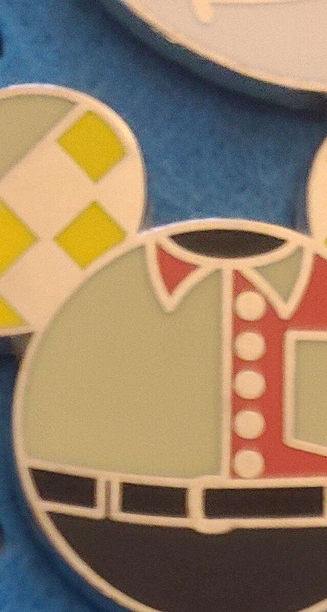 Disney Trading Pin Test Track EPCOT Mickey Head Icon Cast Member Costume