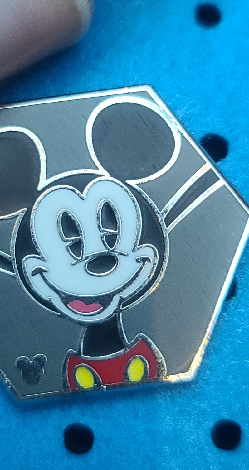Hidden Mickey 2019 Shapes Mickey Hexagon Disney Pin 135801
