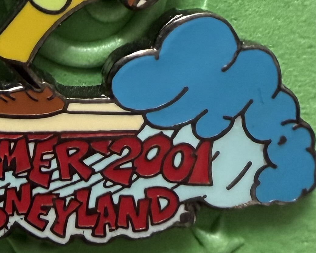 Disneyland - Summer 2001 - Mickey Mouse Wind Surfing Boat Surf - Pin