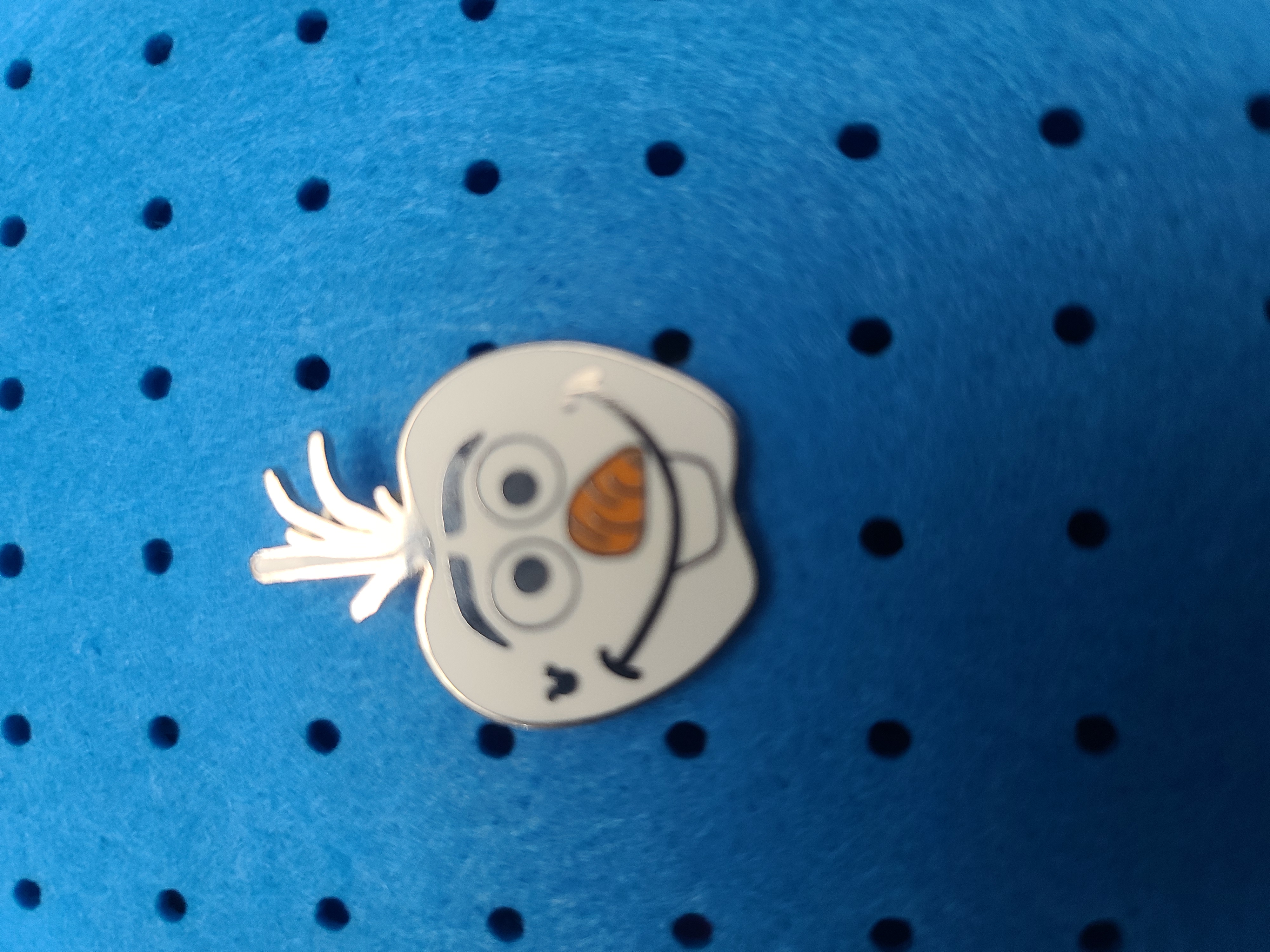 Disney's Frozen Olaf Candy Apple Trading Pin - WDW Hidden Mickey Trading Pin