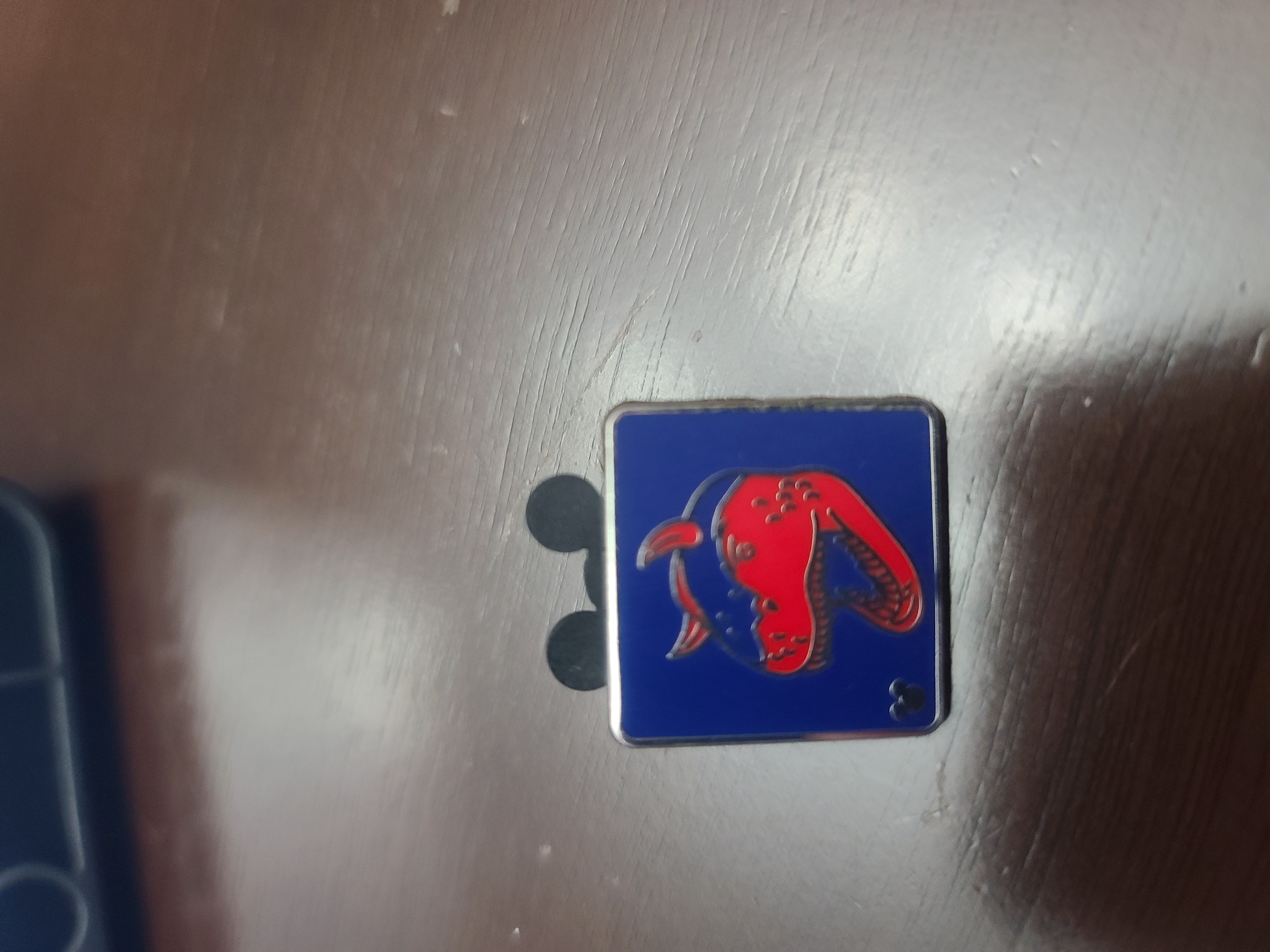 Disney WDW Attraction Icons 2017 Hidden Mickey Pin.  DINOSAURS