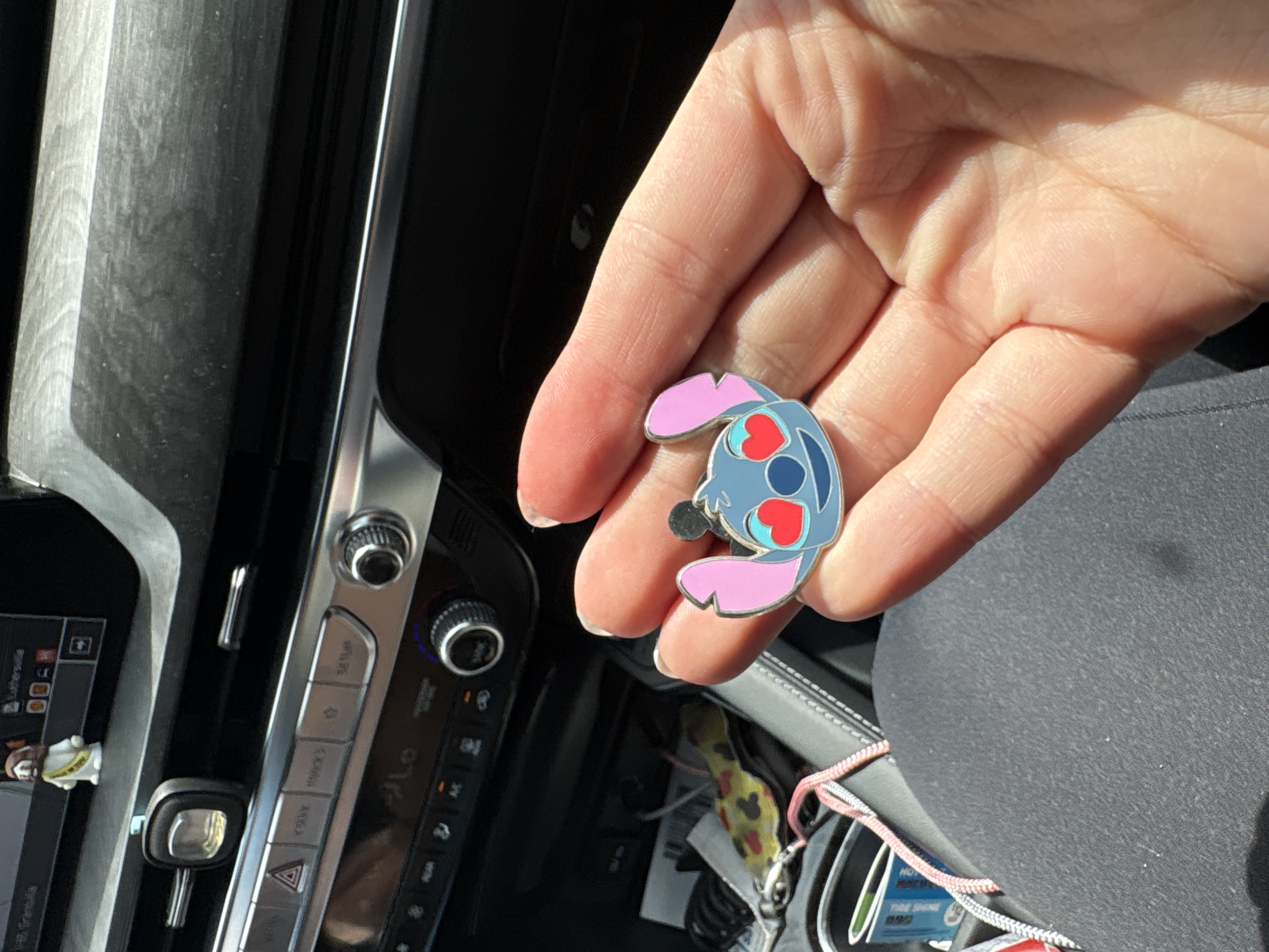 Stitch Scrump Love Car Air Vent Clip Essential Oils Diffuser