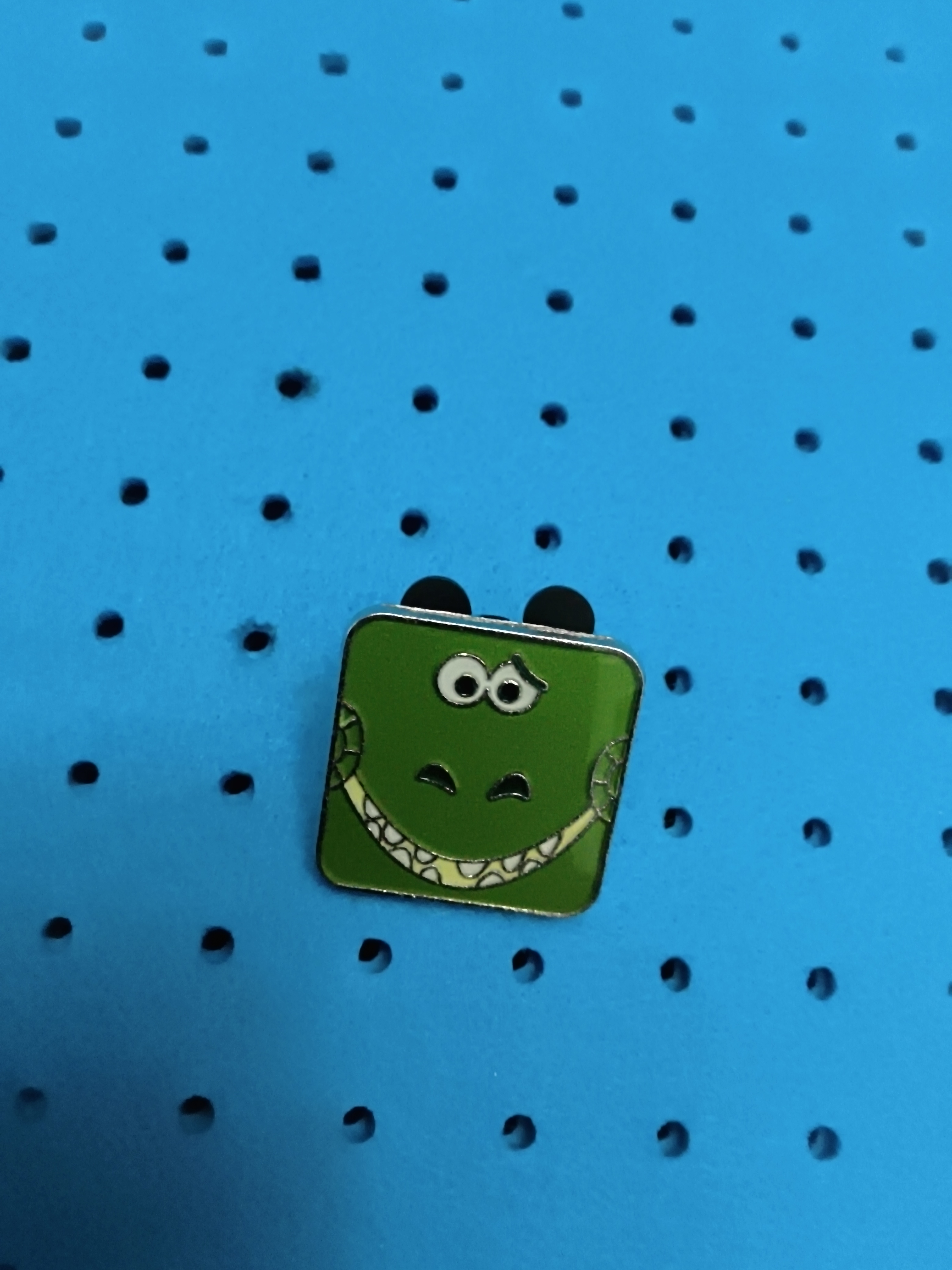 Disney Pin - Toy Story - Rex Square Face