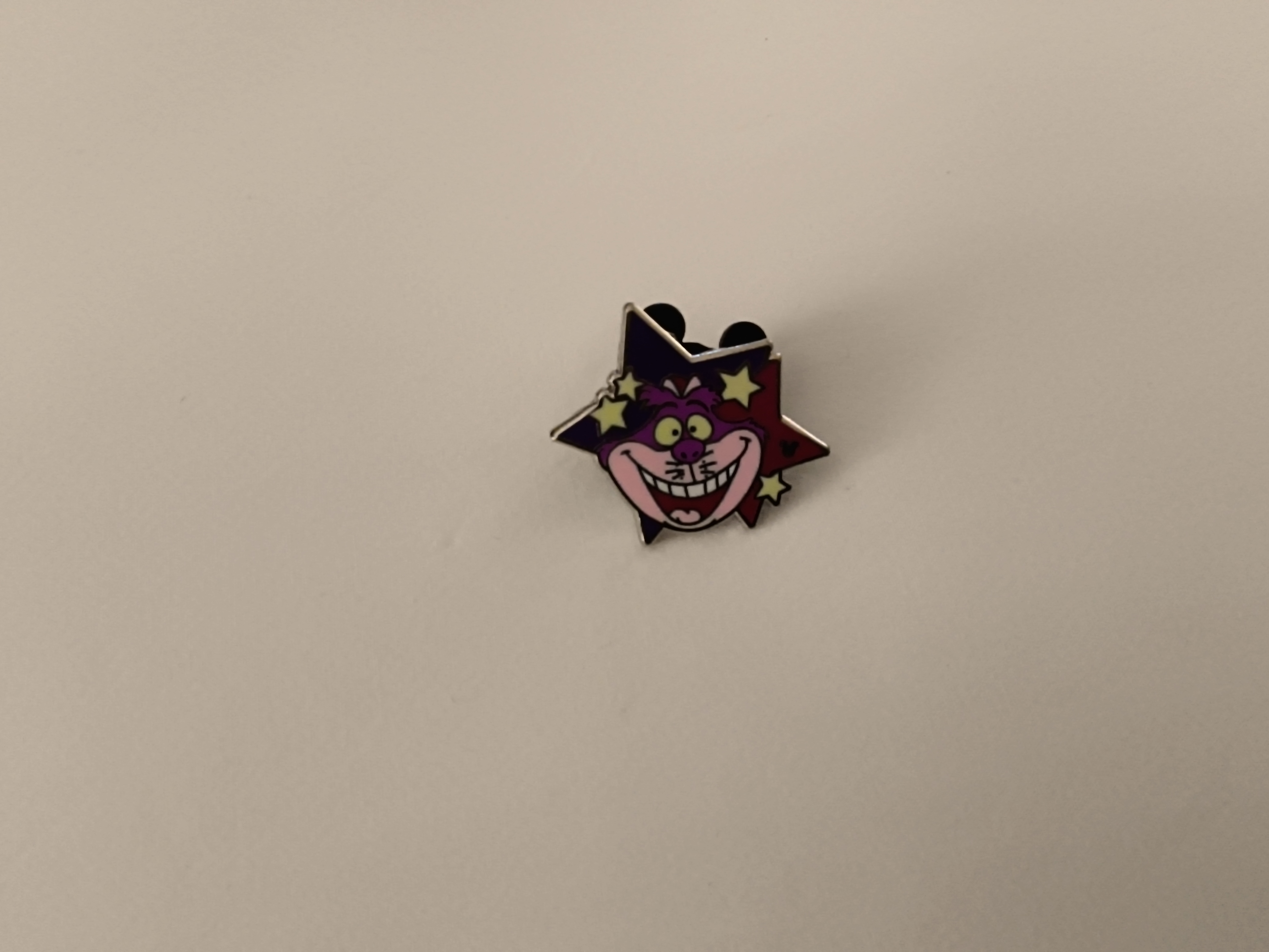 Disney WDW Hidden Mickey - Star Characters - CHESHIRE CAT  - 2012 Pin  # 91254 P