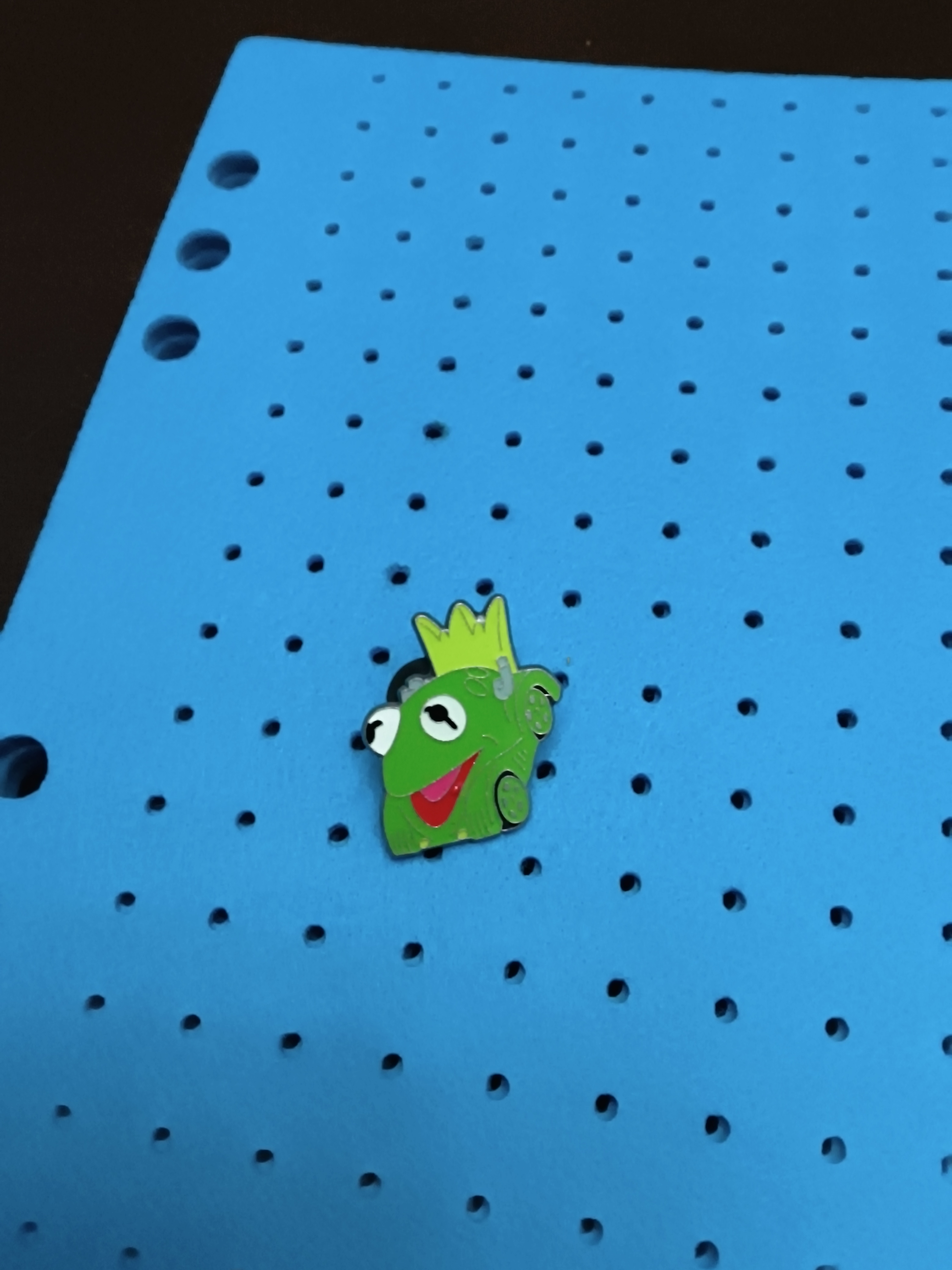 Sad Pepe The Frog Meme Black Metal Tone Lapel Pin